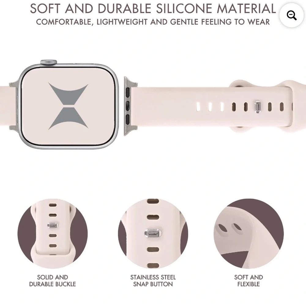 Xtreme 6-Pack Silicone Smart Watch Bands
